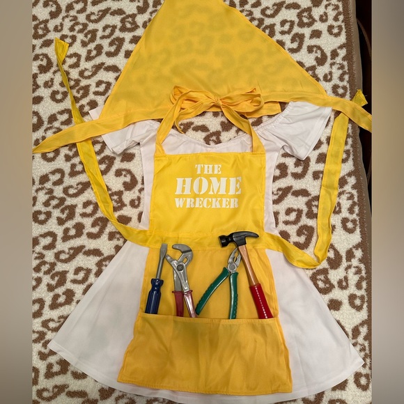 Home Wrecker Halloween costume. Size small. - Picture 1 of 5